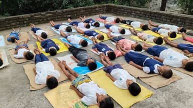 তেহট্টের রাজাপুর পূর্বপাড়া শিশু শিক্ষা কেন্দ্রে পালিত হলো বিশ্ব যোগা দিবস। 12th International Yoga Day | #Tehatta #school