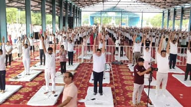 चरखी दादरी:- अंतराष्ट्रीय योग दिवस...