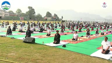 International Yoga Day 21 June 2026 LIVE || Pithoragarh.