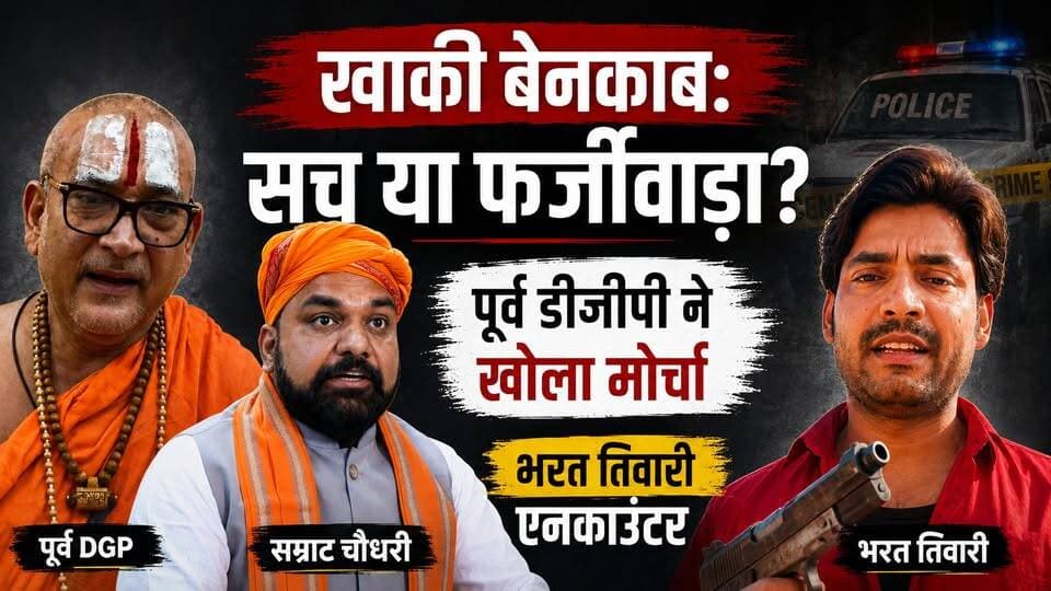 Bharat Tiwari Encounter: पूर्व DGP ने बताया मर्डर, सम्राट चौधरी की पुलिस बेनकाब। खबरों के खिलाड़ी
#BharatTiwariEncounter #BharatBhushanTiwari #BhojpurEncounter #BhojpurPolice #araNews #samratchaudhary #GupteshwarPandey #BiharPolice #NitishKumar #BiharGovernment #JudicialInquiry #BiharNews #BreakingNews #trendingnews #khabarokekhiladi