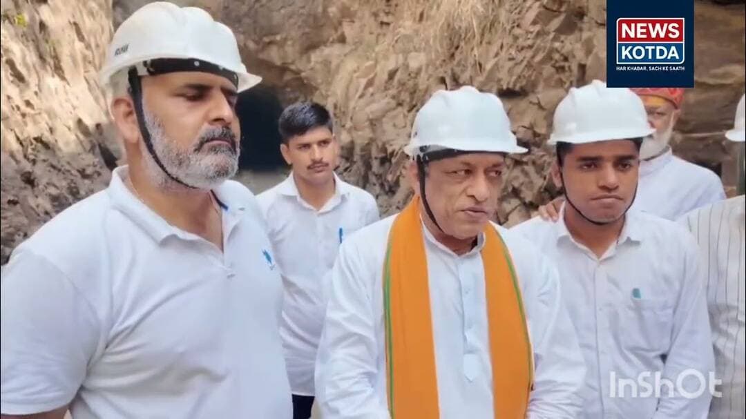 मंत्री ने सई बांध का दौरा कर निरीक्षण किया #udaipur #kotda #latestnews #news #rajasthannews #news
