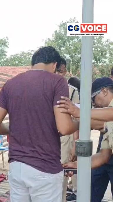 जांजगीर-चांपा जिले के 5 परीक्षा केंद्रों में आयोजित NEET UG परीक्षा को लेकर सुरक्षा व्यवस्था पूरी तरह चाक-चौबंद रही।
#NEETUG2026 #JanjgirChampa #NEETExam #BreakingNews #CGNews #EducationNews #ExamSecurity #ChhattisgarhNews #CGVoiceNews