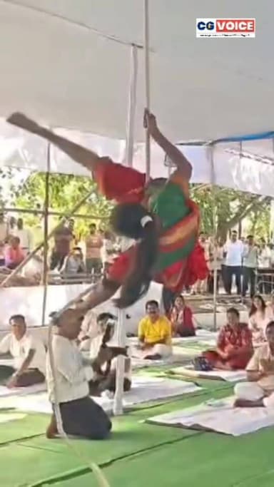 अंतर्राष्ट्रीय योग दिवस:-मलखंभ खिलाड़ी डिंपी सिंह को ₹25 हजार की प्रोत्साहन राशि, खेल प्रतिभाओं के सम्मान में बढ़ाया गया हौसला #ChhattisgarhNews #janjgir