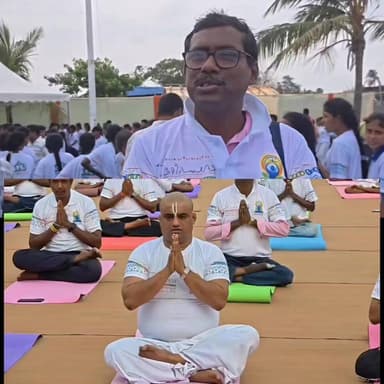 গঙ্গাসাগরের কপিলমুনি মন্দিরের সম্মুখে আন্তর্জাতিক যোগা দিবস উদযাপন।।
#InternationalYogaDay #South24PGS #Yaga #sagardwip #yagaday #Gangasagar #reels
গঙ্গাসাগর বেলাভূমি.com