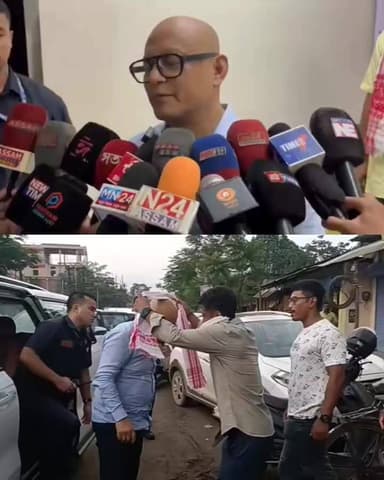 শিৱসাগৰত জিলা বিজেপিৰ উদ্যোগত জলসম্পদ মন্ত্ৰী সুশান্ত বৰগোঁহাই আৰু বিধায়ক ময়ুৰ বৰগোঁহাইক উষ্ম আদৰণি ।
শিৱসাগৰ জিলা বিজেপিৰ সভাপতি বিতুপন ৰাইদঙীয়াই প্ৰদান কৰে আদৰণি ভাষণ ।
অগপ শিৱসাগৰ জিলা পৰিষদৰ সভাপতি ঘন গগৈ উপস্থিত থাকে আজিৰ এই কাৰ্যসূচীত ৷
ৰংঘৰ চাৰিআলিৰ পৰা ষ্টেচন চাৰি আলিলৈকে অসম মালা আঁচনিৰ অধীনত পুৰণি এ টি ৰোড উন্নীতকৰণৰ পৰিকল্পনাৰ কথা ঘোষণা মন্ত্ৰী সুশান্ত বৰগোঁহাইৰ ৷ ইয়াৰোপৰি ষ্টেচন চাৰিআলিত এখন উৰণীয়া সেতু নিৰ্মাণৰ পৰিকল্পনাৰ কথাও ঘোষণা মন্ত্ৰী গৰাকীৰ ৷
আদৰণি অনুস্থানত ভাষণপ্ৰসংগত নাজিৰাৰ লগতে শিৱসাগৰ বিধান সভা সমষ্টিকো সমানে আগুৱাই নিয়াৰ কথা ঘোষণা বিধায়ক ময়ুৰ বৰগোঁহায়ে ৷
#everyoneactivefollowersシfypシ゚viralシalシ #highlights2026 #hilightseveryonefollowers