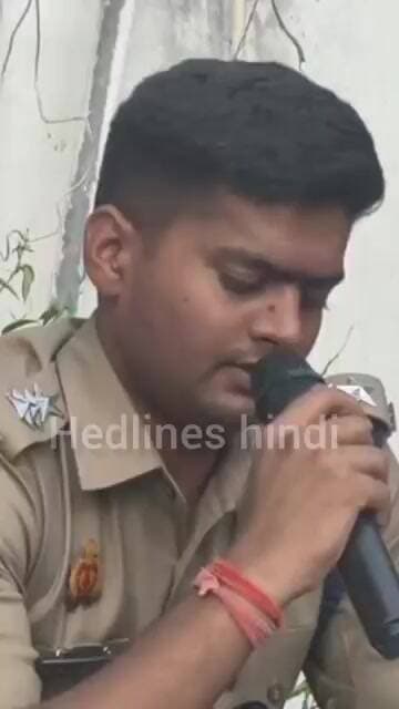 पुलिस अधिकारी बोले 12 फीट से अधिक ना हो ताजिया#shorts