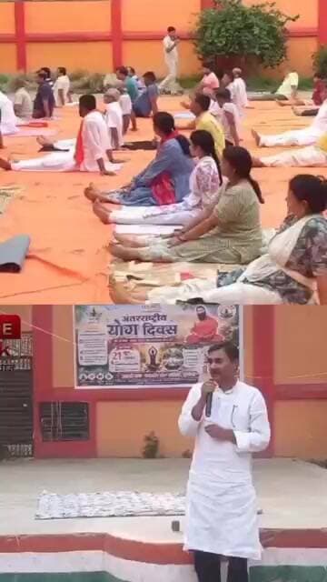 योग शिविर पर विधायक का बयान #shortvideo #mla