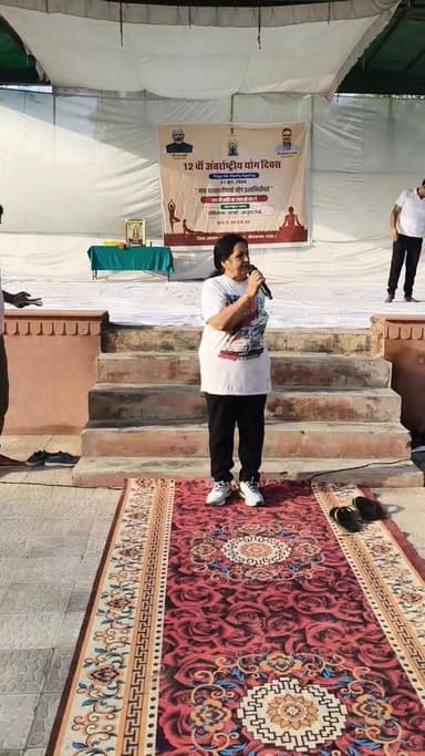 अनूपगढ़ में आयोजित अंतर्राष्ट्रीय योग दिवस पर आंटी जी ने बहुत अच्छी बातें कहीं
#anupgarh #yoga #InternationalYogaDay
