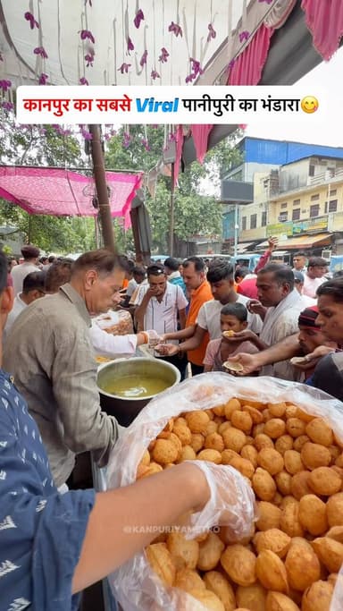 55,000 पानी के बताशे का अनोखा भंडारा😋
Follow @kanpuriyametro for more interesting content 🙏🏻❤️
.
.
.
.
#kanpur #kanpurcity #kanpuriyametro #kanpurinfluencers #bhandara