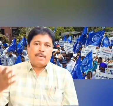 निळ वादळ मुंबईच्या दिशेने कूच... लाँग मार्च_ महाएल्गार _महामोर्चा मंत्रालयावर धडकणार.. उपवर्गिकरण थांबले पाहिजे..