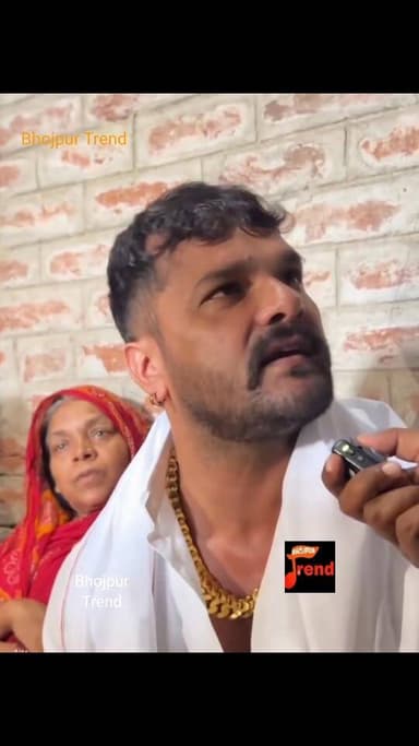 भरत तिवारी के घर खेसारी लाल यादव पहुंचे कहां एक अच्छे की जरूरत है बिहार को चलाने के लिए