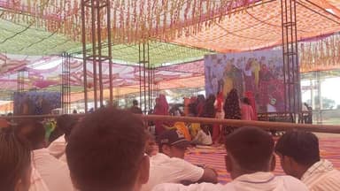 सवाई माधोपुर:खंडीप महापंचायत में गूंजे लोकगीत #57newsrajasthan