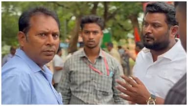 ଜୟପୁର ଟାଉନ ଥାନାରେ ଛାତ୍ର ନେତା। ABVP ଓ ଛାତ୍ର ବିଜେଡି ନେତାଙ୍କୁ ଥାନାକୁ ଡକାଇ ହେଲ୍ପ ଡେସ୍କ ହଟାଇବାକୁ ପୋଲିସ କହିଥିବା ସୂଚନା। ବିକ୍ରମ ଦେବ ବିଶ୍ୱବିଦ୍ୟାଳୟରେ ପୋଲିସ।