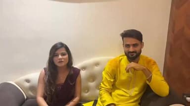 हल्दी के रंग और पारंपरिक गीत, क्रिकेटर आकाशदीप की हल्दी सेरेमनी में दिखा देसी अंदाज।
#Akashdeep