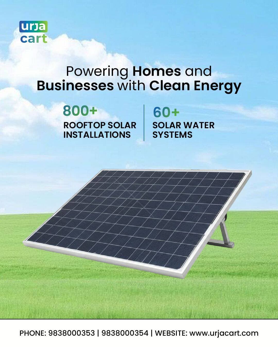 Urjacart 🌞🙏🏻
Powering Progress with solar