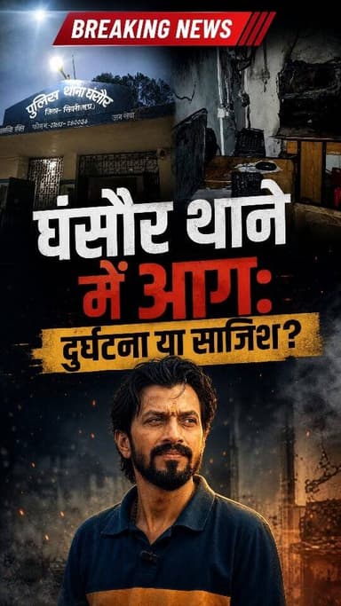 🚫🚫सुदीप 🚫🚫
थाना में लगी आग
क्या खाक हुए दस्तावेज या पुलिस की साख भी??
#घंसौर
🚫🚫