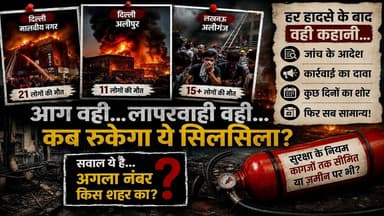 आग, मौत और लापरवाही: कब तक जलती रहेंगी मासूम जिंदगियां? #DelhiFire #LucknowFire #MalviyaNagarFire #AlipurFire #AliganjFire #FireAccident #BreakingNews #SpecialReport #IndiaNews #FireSafety #DelhiNews #LucknowNews #FireTragedy #SystemFailure #SafetyFirst #HindiNews #LatestNews #UPNews #DelhiUpdates #NewsReport