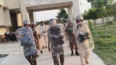मुहर्रम पर्व के मद्दे नजर एक्शन में #कथैया पुलिस, सुरक्षा को लेकर बढ़ाई गई चौकसी
