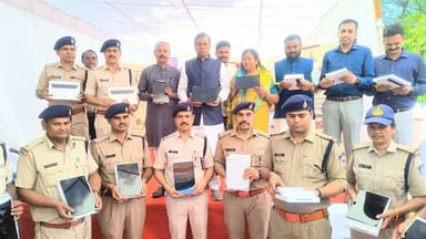 सेफ क्लिक 2.0 अभियान शुरू 🚔 #MandlaPolice #SafeClick2 #CyberSecurity #CyberAwareness #StaySafeOnline