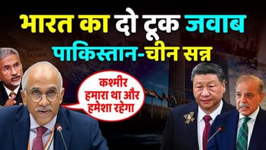 UN में वैश्विक मंच से भारत का Pakistan-China को दो टूक जवाब दोनों सन्न
#KhabarExpert
#Pakistan
#UN
#jharish
#SJaishankar
#indian
#China
#viralvideochallenge
#viralnews
#jammukashmir
#POJK
#nikitathakur