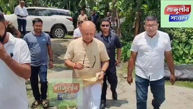 মাজুলীত উপস্থিত হৈ মাজুলীৰ অভিভাৱক মন্ত্ৰী সুশান্ত বুঢ়াগোহাঁই ৰ মাজুলীৰ কৰদৈগুৰি, কংকুৰ চাপৰি, ভকতচাপৰিৰ খহনীয়া অঞ্চল পৰিৰ্দশন ---÷÷
