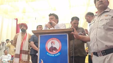 गांव बूढ़पुर में अमृत सरोवर व बायोडायवर्सिटी पार्क का शिलान्यास#हरियाणा के वन, पर्यावरण एवं उद्योग मंत्री राव नरबीर सिंह#संबोधित करते हुए Part 18