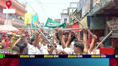বীরভূমের সাঁইথিয়ায় মহরমের পবিত্র মিছিল।