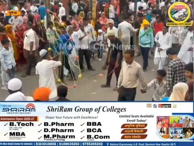 मुरैना में शांति और सौहार्द के बीच निकले मोहर्रम के ताजिए, कड़ी सुरक्षा रही तैनात
#मुरैना #morena #ताजिया #मोहर्रम #पुलिस