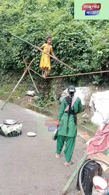 অম্বুবাচী মেলাত এই দৃশ্য----