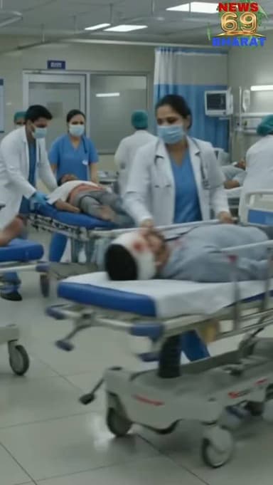 मोहर्रम के दौरान गिरिडीह में करंट लगने से वही हजारीबाग में कर्तव दिखने में अनेक लोग घायल। #hilights #reals #accident #public #police