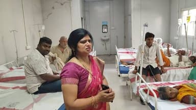 बेलागंज सामुदायिक स्वास्थ्य केंद्र के इमर/जें/सी वा/र्ड का शनिवार को प्रखंड प्रमुख कांति यादव ने किया नि/री/क्ष/ण