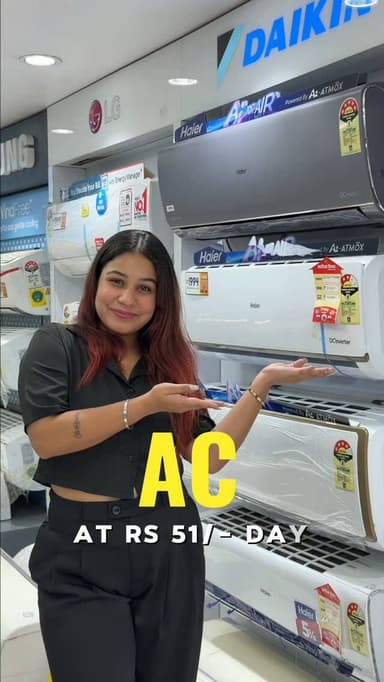 Sirf ₹51 per day mein AC? Haan, bilkul sahi suna aapne! 😲😱
Aditya Vision ka EMI Festival ab LIVE hai! Ab apne ghar ke appliances lana hua aur bhi aasaan—zero down payment aur interest-free finance ke saath.
🛒 Aaj hi visit karein aur 23 Crore ke Mega Draw mein participate karne ka mauka payein!
📍 Visit your nearest Aditya Vision Store.
📞 Contact: 9264497954
Queries ke liye call karein ya comment mein "EMI" likhein!
#AdityaVision #EMIFestival #SmartShopping #jamshedpur #BudgetFriendly