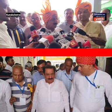 कश्यप राजपूत भवन कुरुक्षेत्र के 46वें स्थापना दिवस पर राज्य स्तरीय सम्मान समारोह में पहुंचे हरियाणा के पूर्व मंत्री सुभाष सुधा #chandigarhvoice