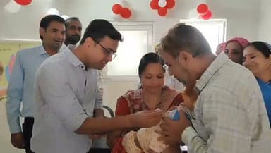 राष्ट्रीय पल्स पोलियो अभियान का आगाज, 2.36 लाख बच्चों को दवा पिलाने का लक्ष्य #live #viral #poliyo