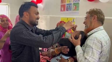 राष्ट्रीय पल्स पोलियो अभियान का आगाज, 2.36 लाख बच्चों को दवा पिलाने का लक्ष्य #live #viral #poliyo