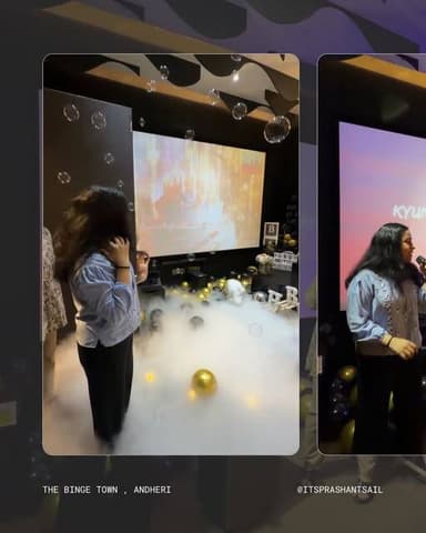After experiencing this, regular birthday dinners just don’t feel the same. ✨
A private theatre, beautiful décor, your favourite memories on the big screen, cake, food, and a complete photoshoot all in one booking.
Private. Personalised. Unforgettable. 🎬🎂❤️