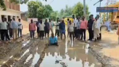 क्षेत्र पंचायत सदस्य ने विकास की असलियत जो उजागर कर दी, परसुरामपुर ब्लॉक के खम्हरिया गांव का हाल देख लो #बस्ती