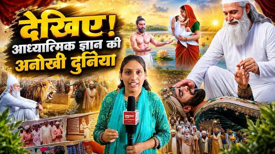 देखिए! आध्यात्मिक ज्ञान की अनोखी दुनिया।
कबीर प्रकट दिवस के पावन अवसर पर सजी इस भव्य आध्यात्मिक प्रदर्शनी में जीवन, अध्यात्म और समाज से जुड़े अनेक महत्वपूर्ण संदेश आकर्षक ढंग से प्रस्तुत किए गए हैं।
अगर आप भी जानना चाहते हैं कि इस प्रदर्शनी में ऐसा क्या खास है जो हर आने वाले को सोचने पर मजबूर कर देता है, तो यह वीडियो ज़रूर देखें और अपने प्रियजनों के साथ साझा करें।
#KabirPrakatDiwas #AdhyatmikPradarshani #SpiritualKnowledge #KabirSaheb #IndianCulture #Hindi #Inspiration #ViralVideo #Reels #Shorts #Spiritual #Knowledge #SocialAwareness