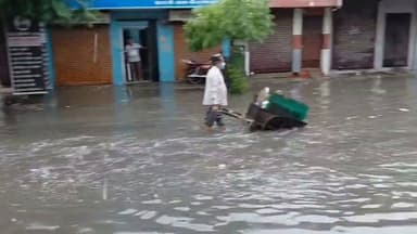 "पहली बारिश और छोटी काशी गोला शहर का हाल बेहाल... वाहन नहीं, मानो नाव चलाने की बारी आ गई! 🌊😅
#छोटीकाशी #RainUpdate #Monsoon2026 #HeavyRain #Waterlogging #CityNews #ViralVideo #FirstRain #IndiaWeather #BreakingNews #Monsoon #WeatherUpdate #NewsReel #Trending