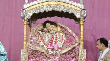 #बरसाने वाली श्रीजी की कृपा से सभी भक्तों के जीवन में सुख, lशांति और प्रेम का वास हो। राधे-राधे!"