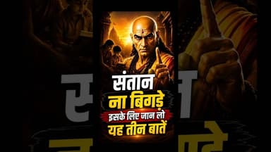 अपने संतान को ऐसे बिगड़ने से रोके |#चाणक्यनीति #short #chanakyaniti #chanakya #fillinspire