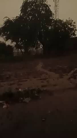 बहुत दिनों के बाद ग्राम पंचायत मांडन भारी बारिश हुई
