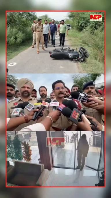 Patiala Police apprehended two shooters linked to USA-based gangster Goldy Dhillon. The accused were involved in the recent firing incident at a property dealer's office in Rajpura and were on their way to execute another major crime when they were intercepted by a police team. During the operation, the accused opened fire on the police. The police retaliated in self-defence, resulting in one accused sustaining injuries. He is currently under medical observation. One pistol was recovered from their possession. Patiala Police remains committed to taking decisive action against organized crime and ensuring public safety..