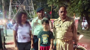 गाज़ियाबाद: इंदिरापुरम स्थित एक अस्पताल से लापता बच्चे को यातायात पुलिस ने सकुशल बरामद कर परिजनों को सौंपा