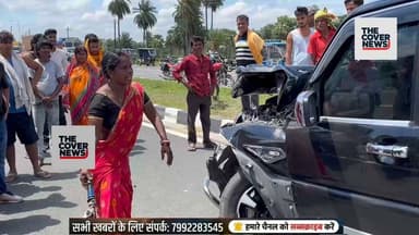 रफ़्तार का कहर: गोड्डा-महागामा NH पर स्कॉर्पियो और बाइक की आमने-सामने भीषण भिड़ंत, प्रधान के बेटे की ऑन द स्पॉट मौ””त!
#shorts #शोर्ट #reelsvideoシ #reelsviralシ