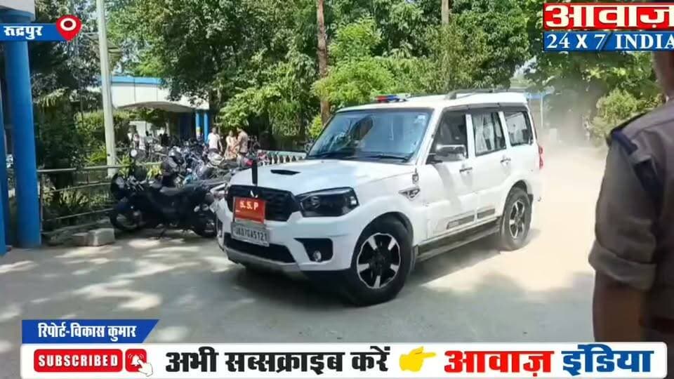 गदरपुर पुलिस की गौ त#स्कर से हुई मुठ#भेड़, गौ त#स्कर मोईन के पैर में लगी गो#ली