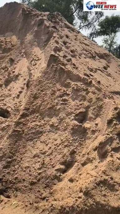 WEENEWS की खबर का असर सिहोरा के घोराकोनी में 148 घनमीटर अवैध रेत का स्टॉक जप्त, देखें VIDEO #weenews