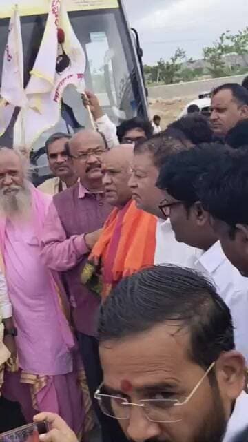 సేవాగడ్ లో భారత్ బంజారా ఏక్తా సంకల్పయాత్రను ప్రారంభించిన రాష్ట్ర ఆరోగ్య శాఖ మంత్రి సత్యకుమార్ యాదవ్