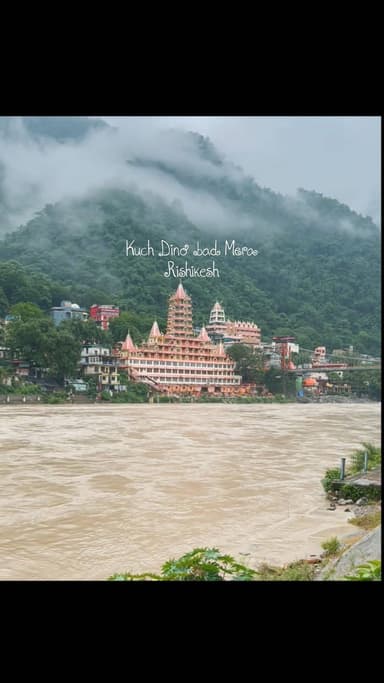 Kuch Dino Bad Mera Rishikesh✨♥️
.
.
#rishikesh #monsoon
