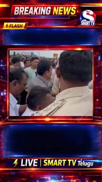 కన్నెపల్లి పంప్హౌస్ వద్ద కేటీఆర్ సంచలనం....! అడ్డుకున్న పోలీసులు #viralvideo #breakingnews